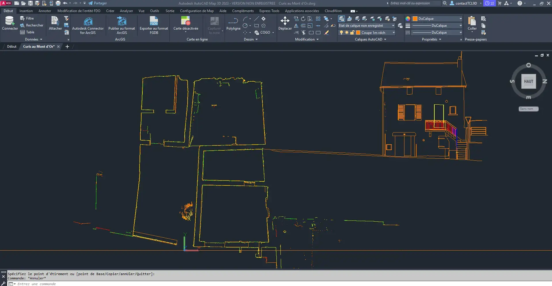 Plan 2D 3FSCAN Plan 2D par 3FSCAN; entreprise de scan 3D