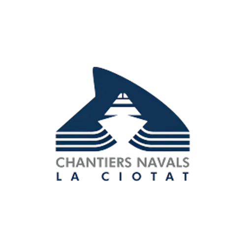 Logo chantiers navals la ciotat partenaire de 3FSCAN